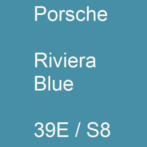 Porsche, Riviera Blue, 39E / S8.